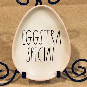 Rae Dunn Easter EGGSTRA SPECIAL oval appetizer